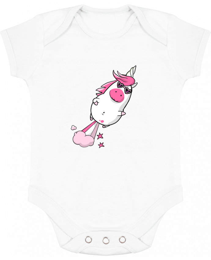 Baby Body Contrast Licorne à propulsion naturelle - version 2 by Tomi Ax - tomiax.fr