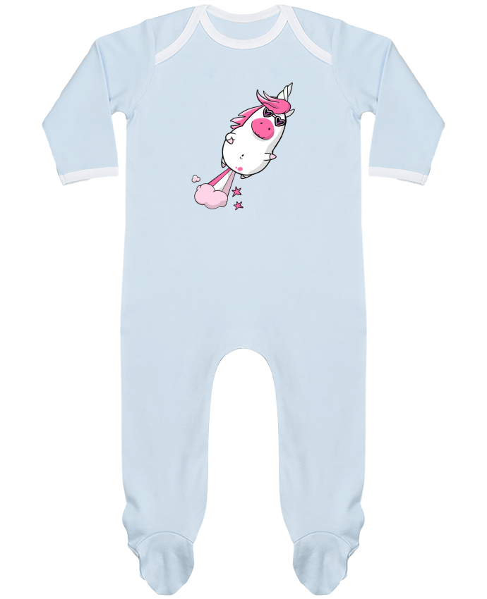 Body Pyjama Bébé Licorne à propulsion naturelle - version 2 par Tomi Ax - tomiax.fr