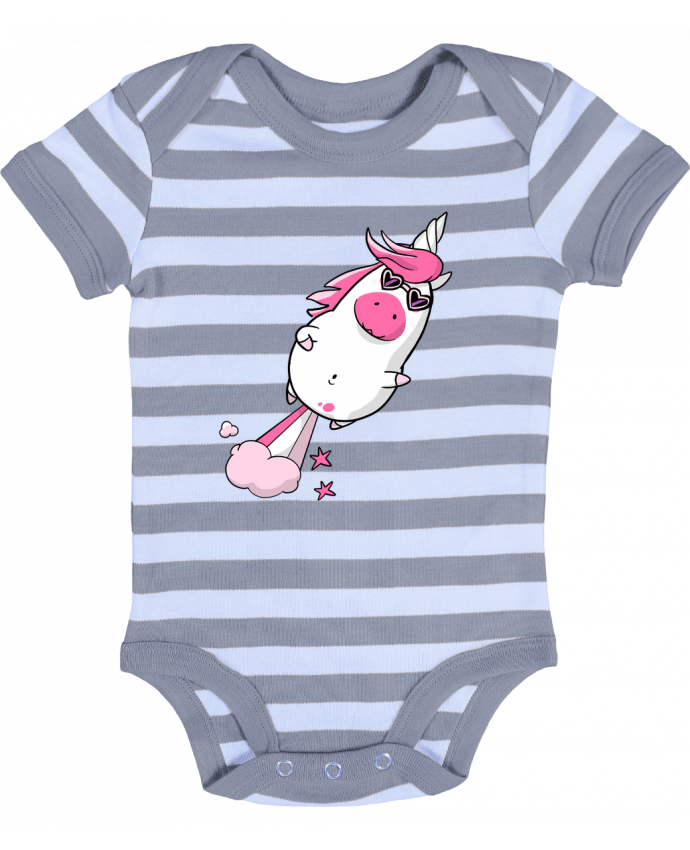 Baby Body striped Licorne à propulsion naturelle - version 2 - Tomi Ax - tomiax.fr
