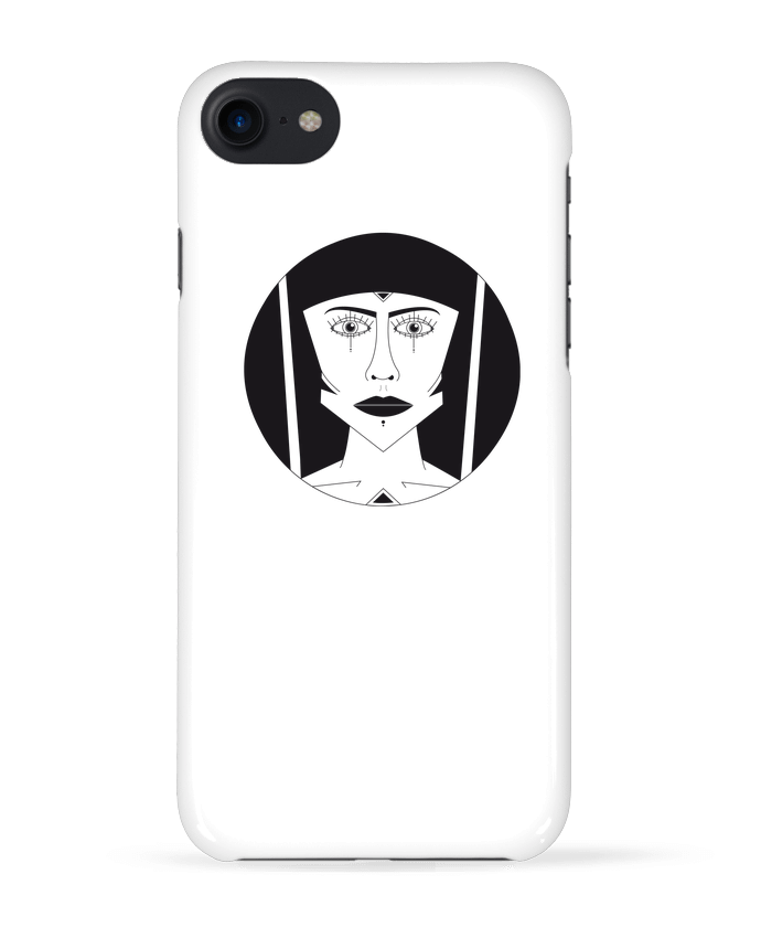 Case 3D iPhone 7 Visage géométrique de Ambrestr