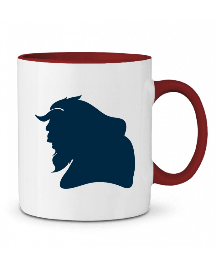 Mug bicolore La Belle et la Bête tunetoo
