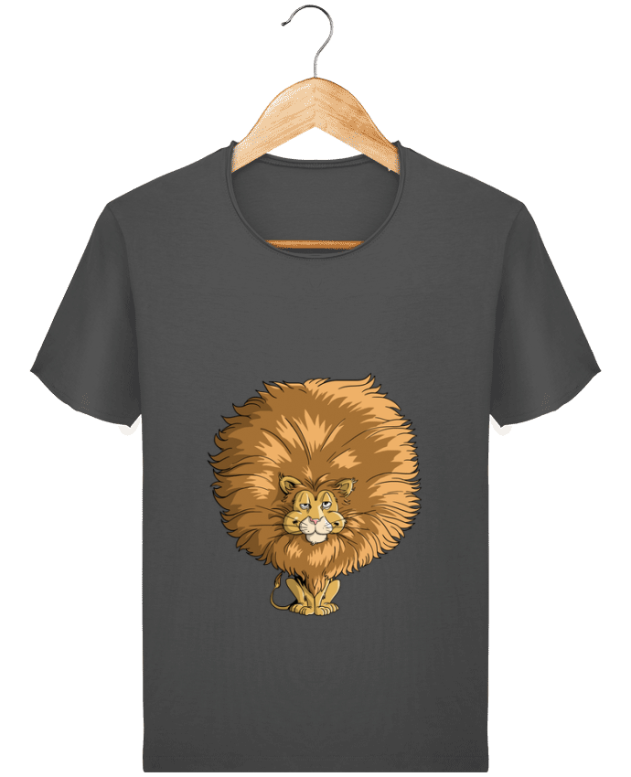  T-shirt Homme vintage Lion à grosse crinière par Tomi Ax - tomiax.fr