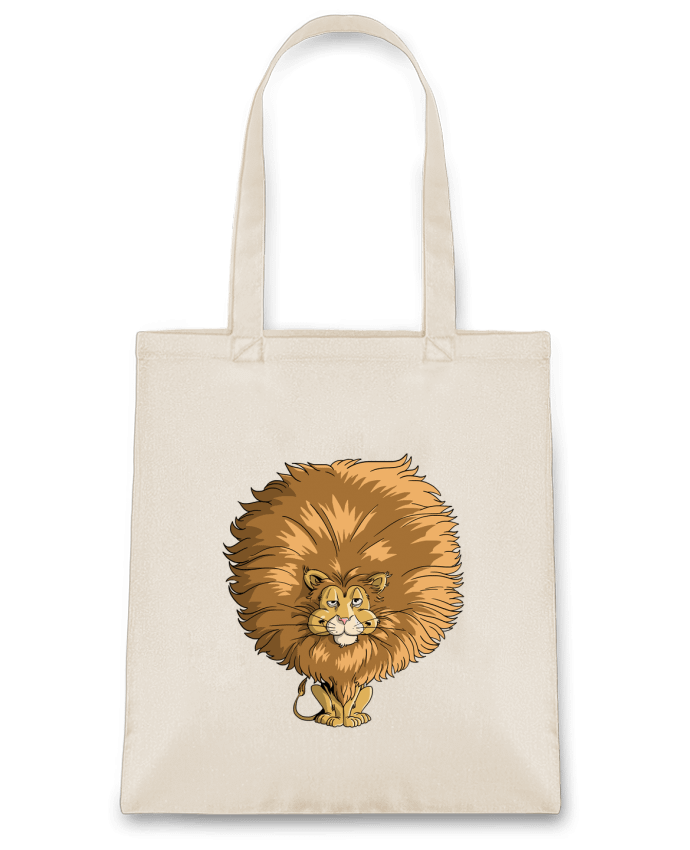Tote-bag Lion à grosse crinière par Tomi Ax - tomiax.fr