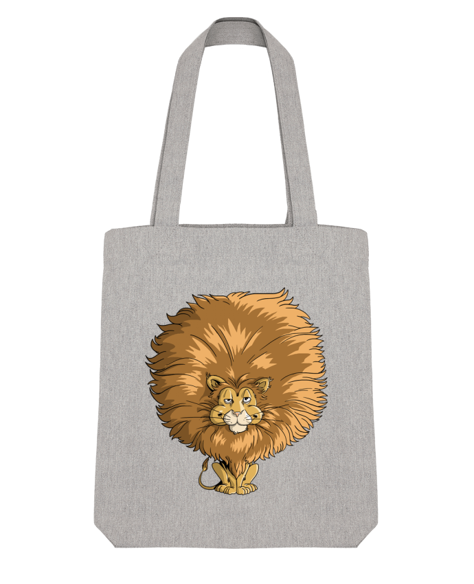 Tote Bag Stanley Stella Lion à grosse crinière par Tomi Ax - tomiax.fr 