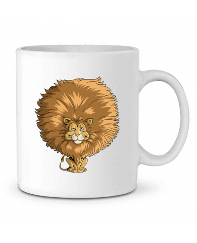 Mug  Lion à grosse crinière par Tomi Ax - tomiax.fr