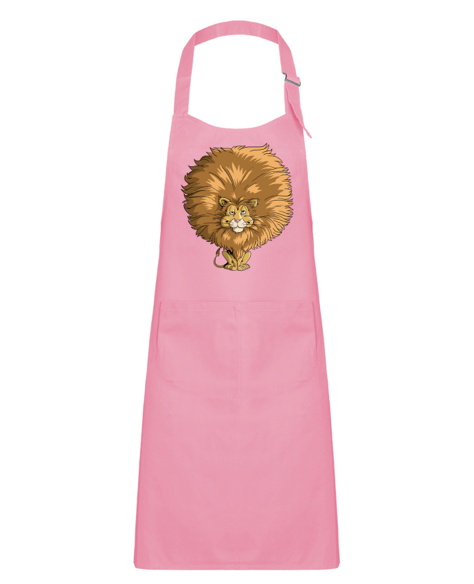 Tablier Enfant Lion à grosse crinière par Tomi Ax - tomiax.fr