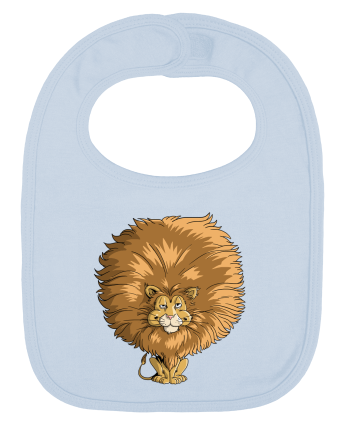 Babero Liso y Contrastado Lion à grosse crinière por Tomi Ax - tomiax.fr