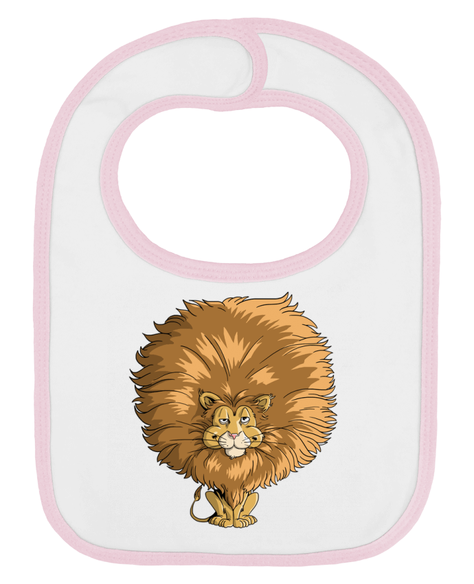 Bavoir bébé uni Lion à grosse crinière par Tomi Ax - tomiax.fr