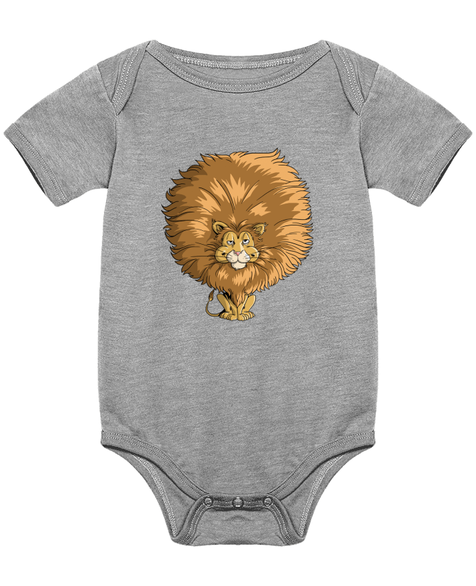 Body bébé Lion à grosse crinière par Tomi Ax - tomiax.fr