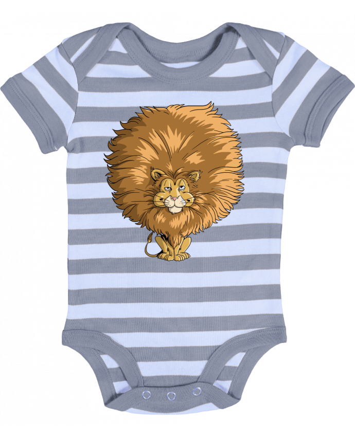 Baby Body striped Lion à grosse crinière - Tomi Ax - tomiax.fr