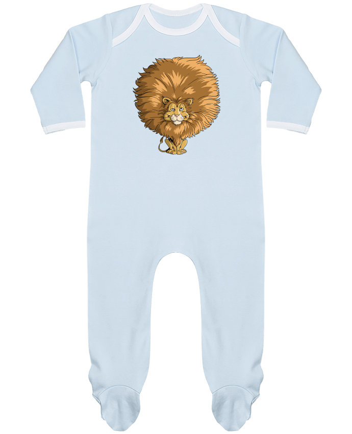 Body Pyjama Bébé Lion à grosse crinière par Tomi Ax - tomiax.fr