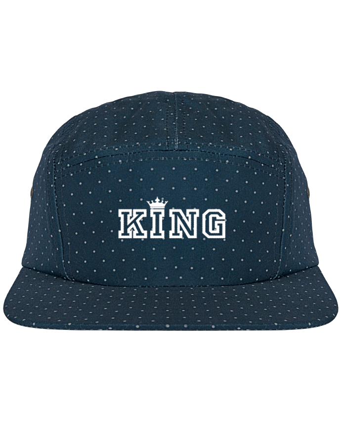 5 Panel Cap dot pattern King 01 by tunetoo