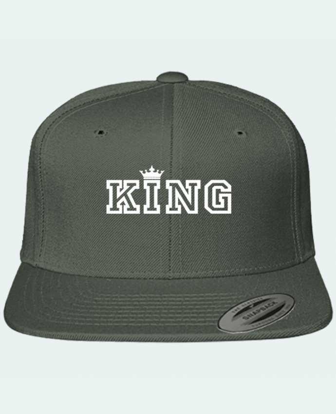 Snapback cap classique King 01 by tunetoo
