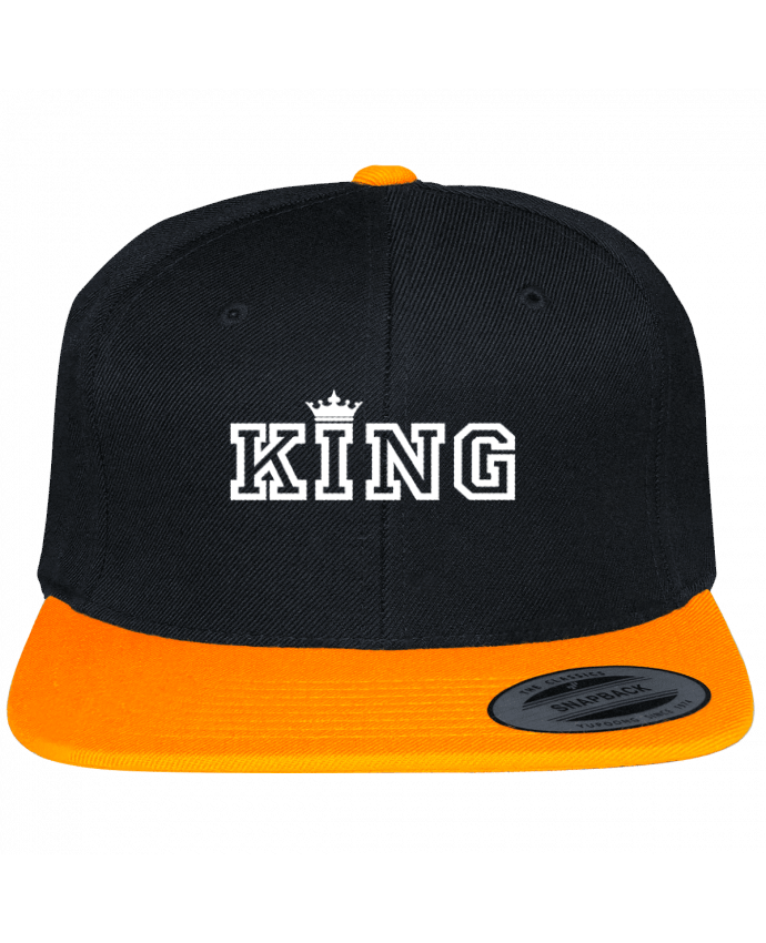 Snapback cap two-one varsity King 01 by tunetoo