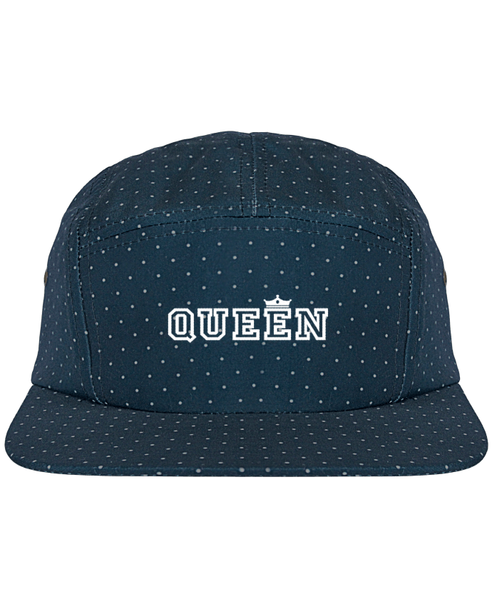 5 Panel Cap dot pattern Queen 01 by tunetoo