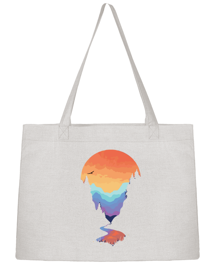 Sac Shopping Paysage de montagne par jorrie