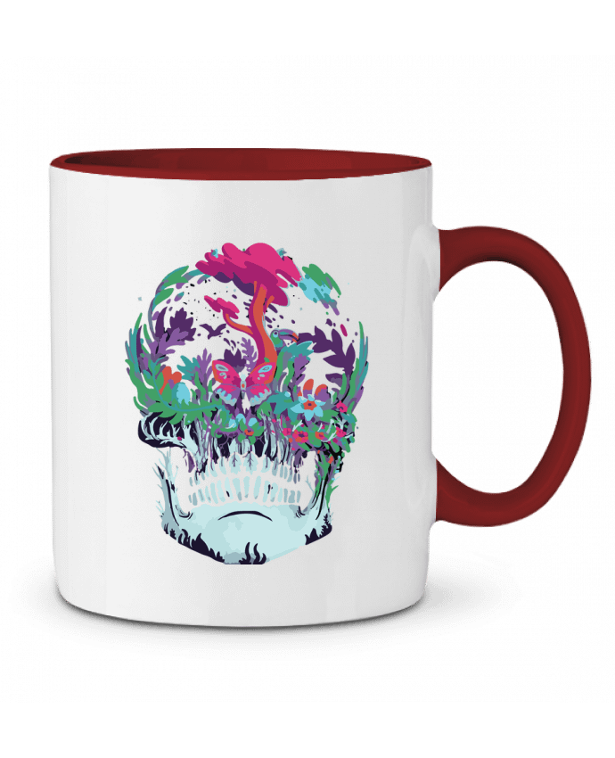 Mug bicolore Skull nature jorrie
