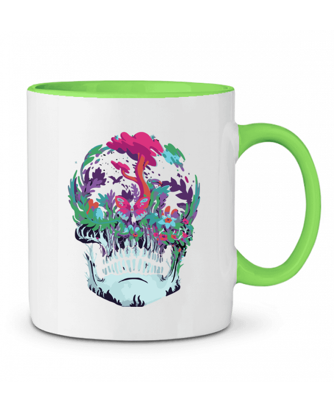 Mug bicolore Skull nature jorrie