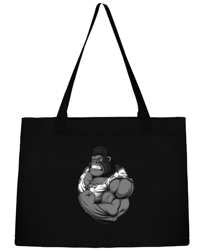 Shopping tote bag Stanley Stella Strong Gorilla by trainingclothes