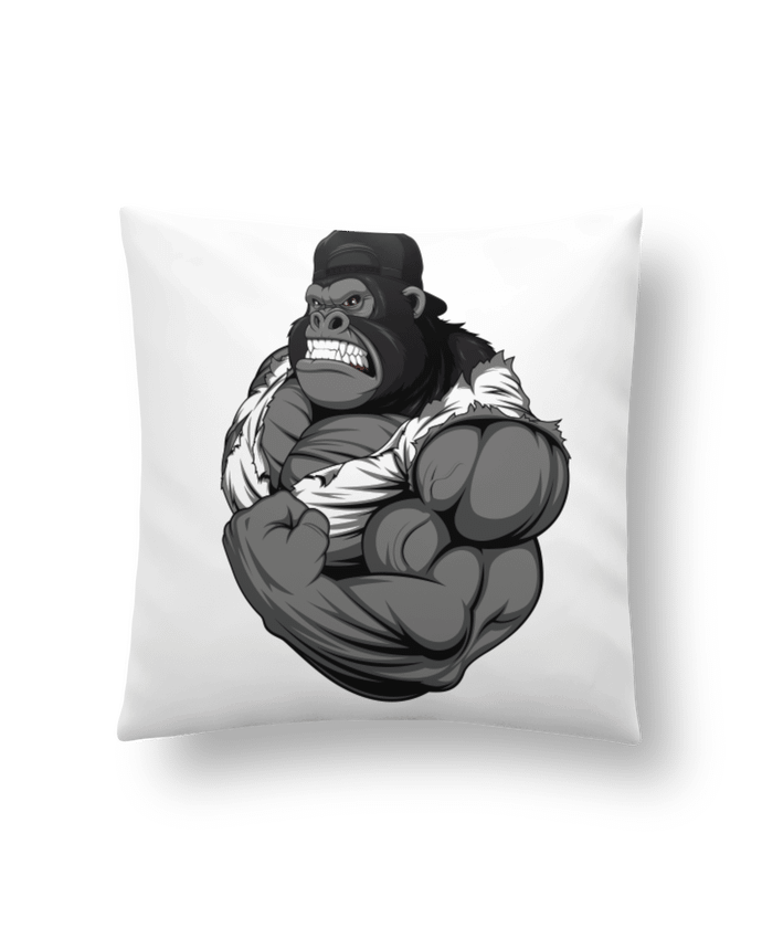 Cushion synthetic soft 45 x 45 cm Strong Gorilla by trainingclothes