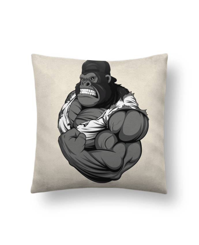 Cushion suede touch 45 x 45 cm Strong Gorilla by trainingclothes