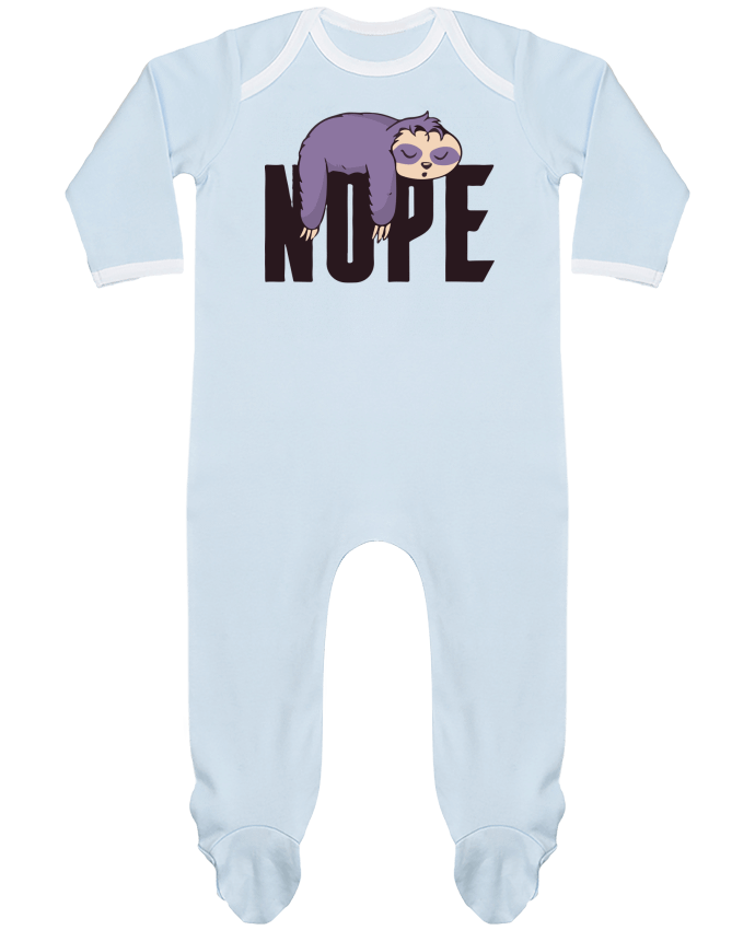 Body Pyjama Bébé Nope - Pas aujourd'hui par jorrie