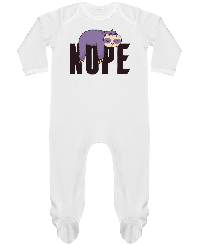 Body Pyjama Bébé Nope - Pas aujourd'hui par jorrie