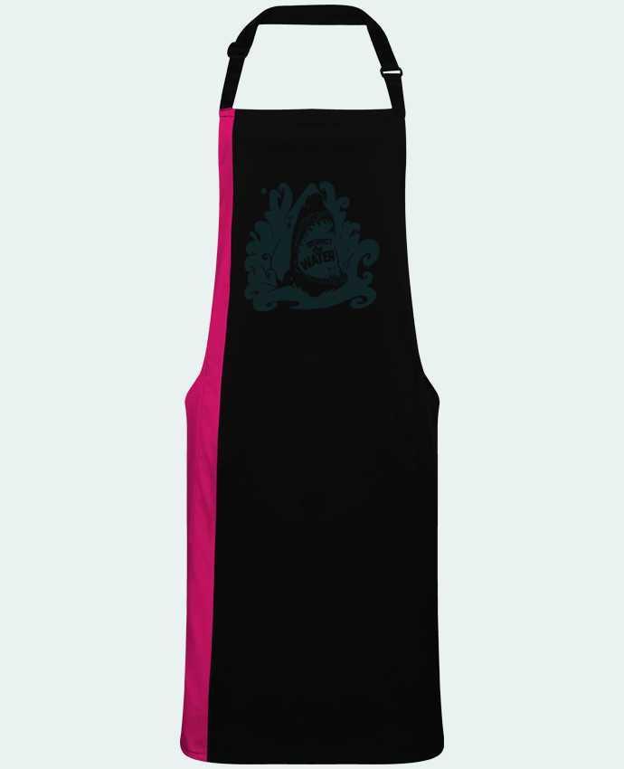 Two-tone long Apron Respect the Water - Shark by  Tomi Ax - tomiax.fr