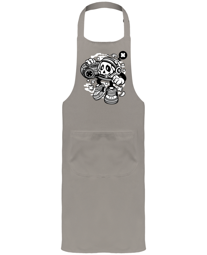 Tablier avec poches Astronaute Boombox Cartoon | By Kap Atelier Cartoon par Kap Atelier