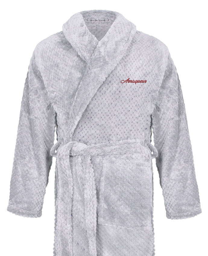 Bathrobe Men Soft Coral Fleece Arnaqueur by tunetoo