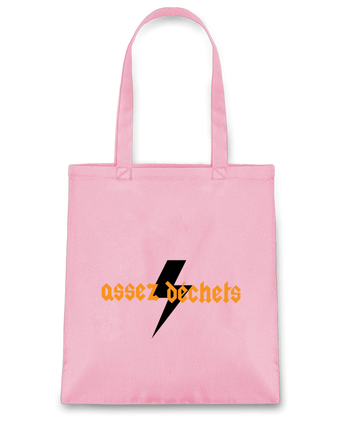 Tote Bag cotton Assez déchets by tunetoo