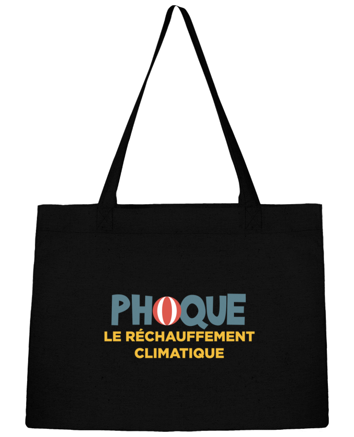 Shopping tote bag Stanley Stella Phoque le réchauffement climatique by tunetoo