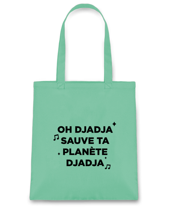 Tote Bag cotton Sauve ta planète Djadja by tunetoo