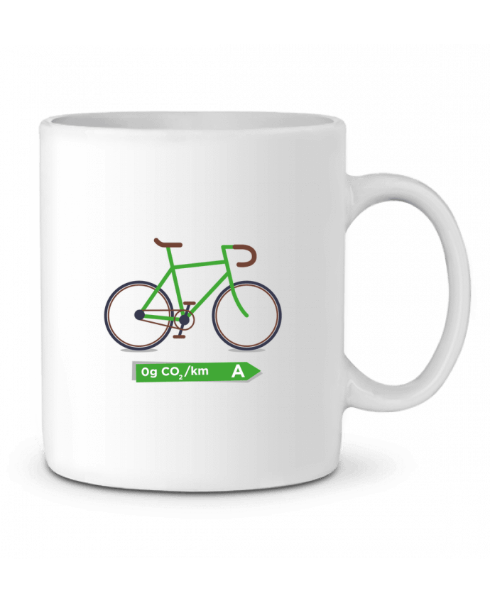 Ceramic Mug Vélo écolo by tunetoo