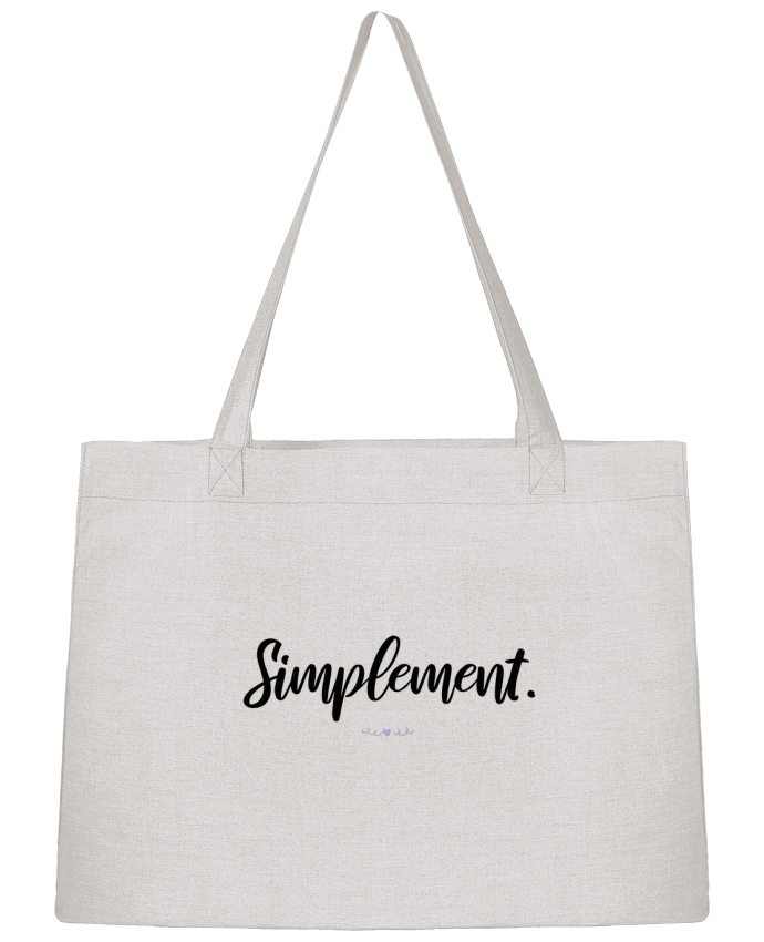 Shopping tote bag Stanley Stella Simplement by graphistedubonheur