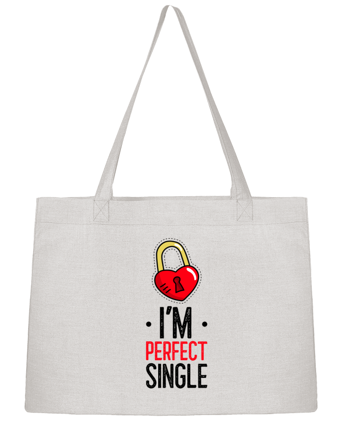 Shopping tote bag Stanley Stella I'am Perfect Single by Sweet Birthday