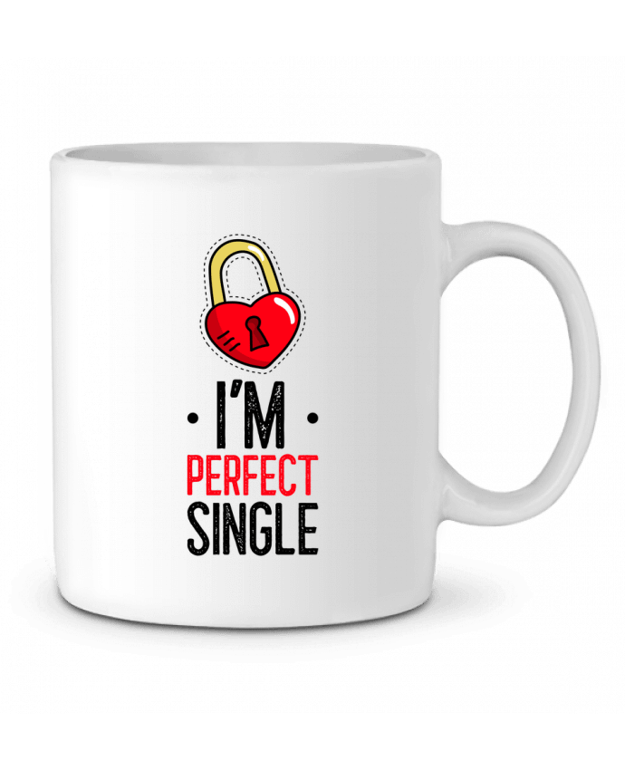 Ceramic Mug I'am Perfect Single by Sweet Birthday