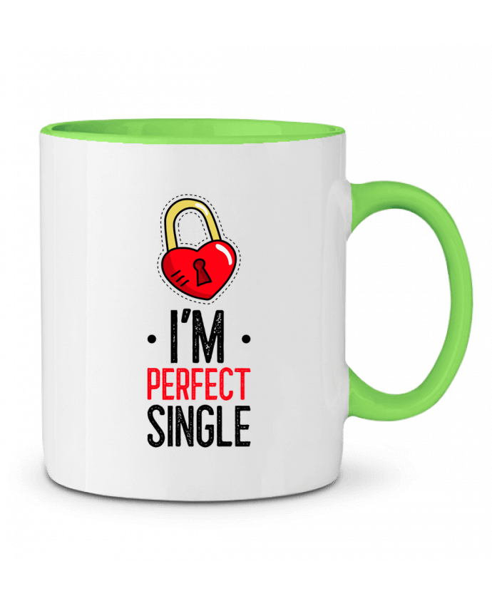 Two-tone Ceramic Mug I'am Perfect Single Sweet Birthday
