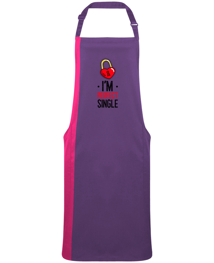 Two-tone long Apron I'am Perfect Single by  Sweet Birthday