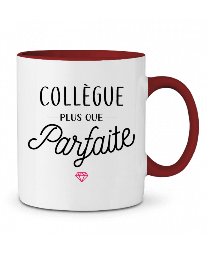 Mug bicolore Collègue plus que parfaite La boutique de Laura