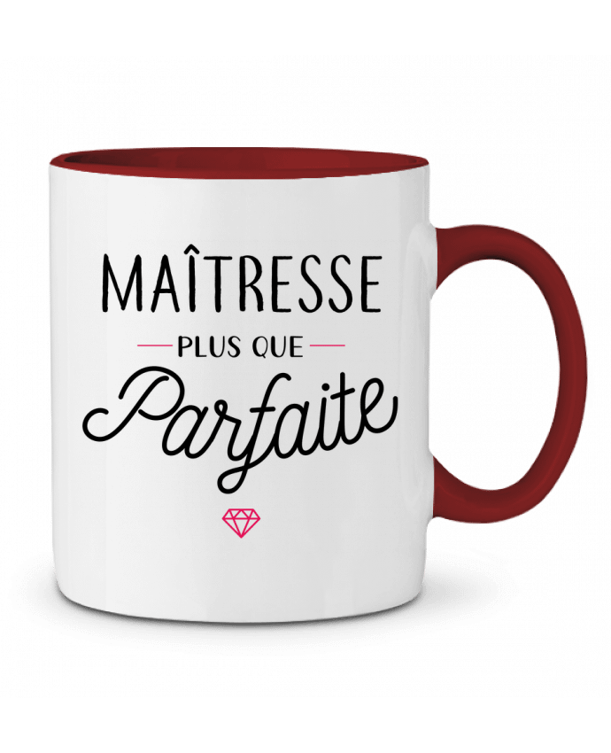 Two-tone Ceramic Mug Maîtresse plus que byfaite La boutique de Laura