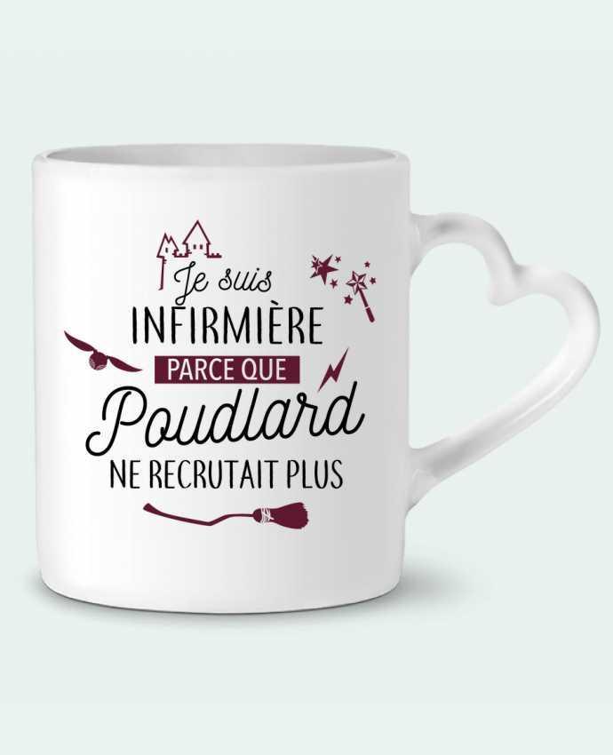 Taza Corazón Infirmière / Poudlard por La boutique de Laura