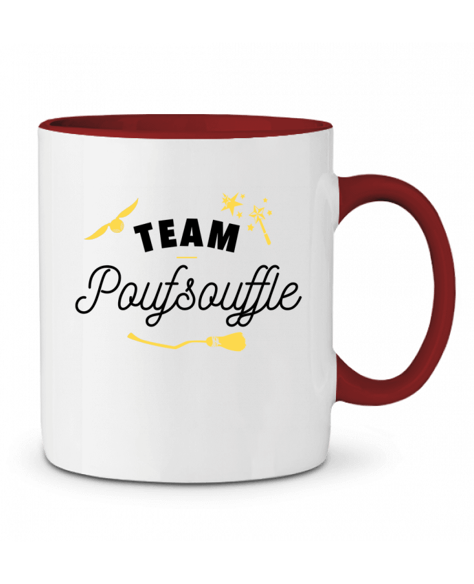 Mug bicolore Team Poufsouffle La boutique de Laura