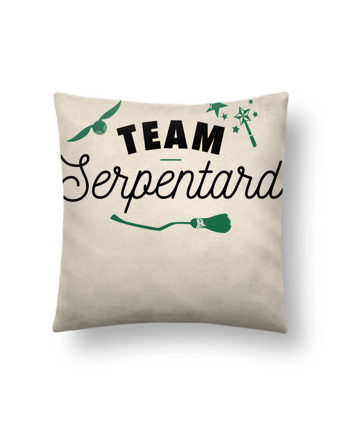 Cojín Piel de Melocotón 45 x 45 cm Team Serpentard por La boutique de Laura