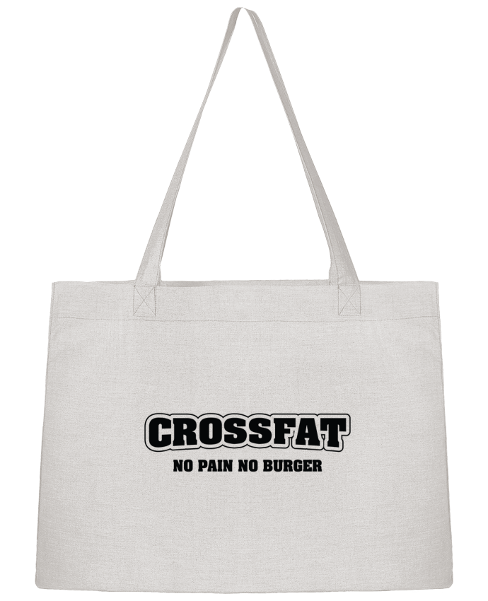 Sac Shopping Crossfat - No pain no burger par tunetoo