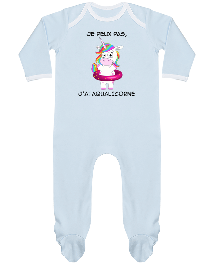 Body Pyjama Bébé Aqualicorne par Nathéo