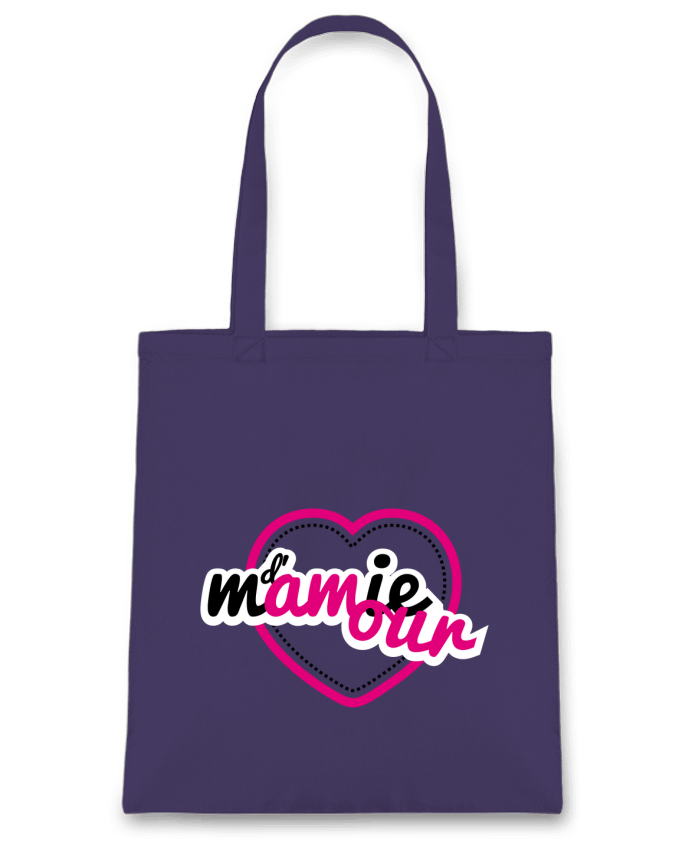 Tote Bag cotton Mamie d'amour by GraphiCK-Kids