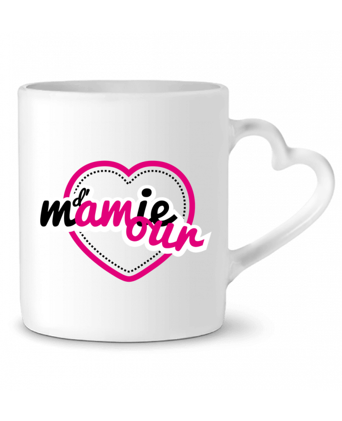 Mug Heart Mamie d'amour by GraphiCK-Kids