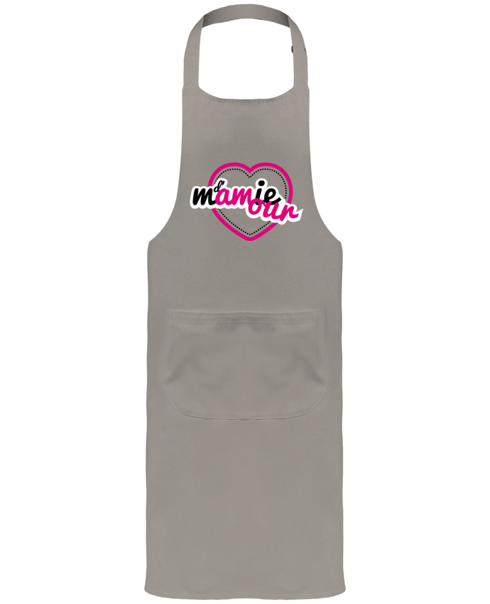 Tablier avec poches Mamie d'amour par GraphiCK-Kids