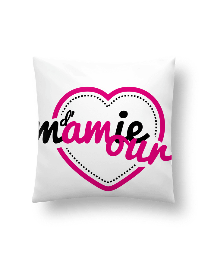 Cushion synthetic soft 45 x 45 cm Mamie d'amour by GraphiCK-Kids